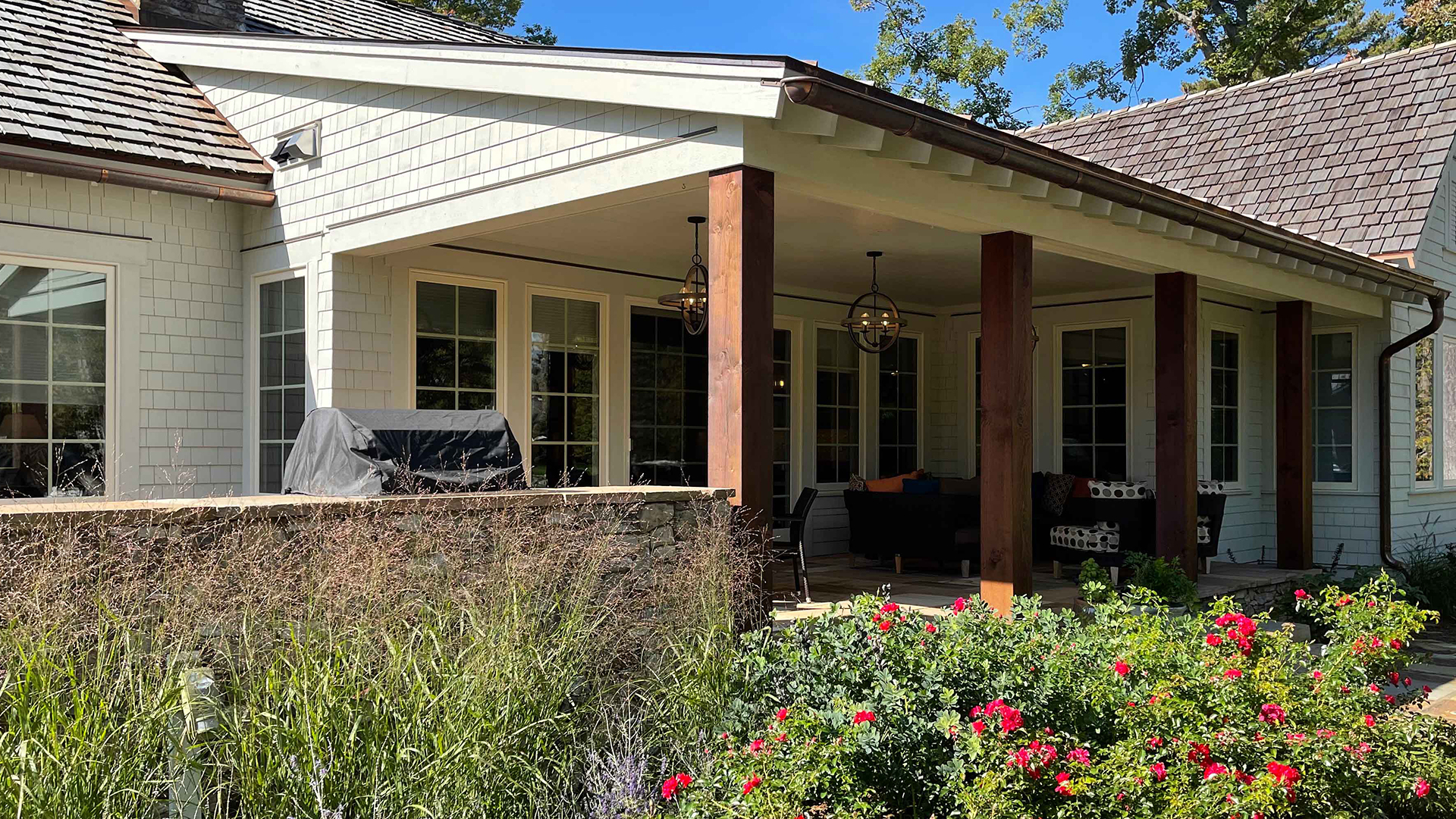 Leland River House waterfront view